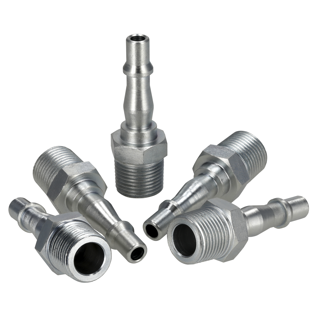 PCL AC19 PCL Screwed Adaptor Male 3/8"BSPT - Pack of 5