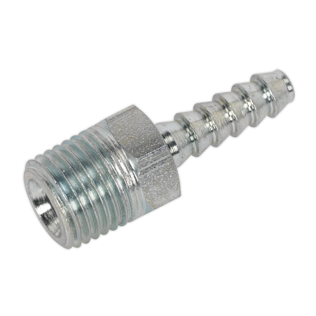 PCL AC38 PCL Screwed Tailpiece Male 1/4"BSPT - 3/16" Hose - Pack of 5