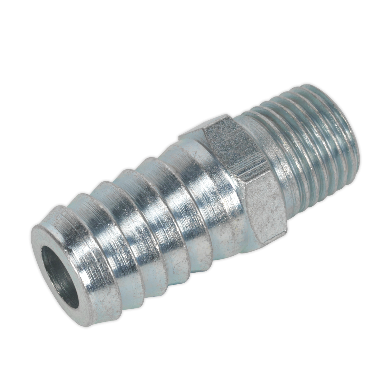 PCL AC40 PCL Screwed Tailpiece Male 1/4"BSPT - 1/2" Hose - Pack of 5