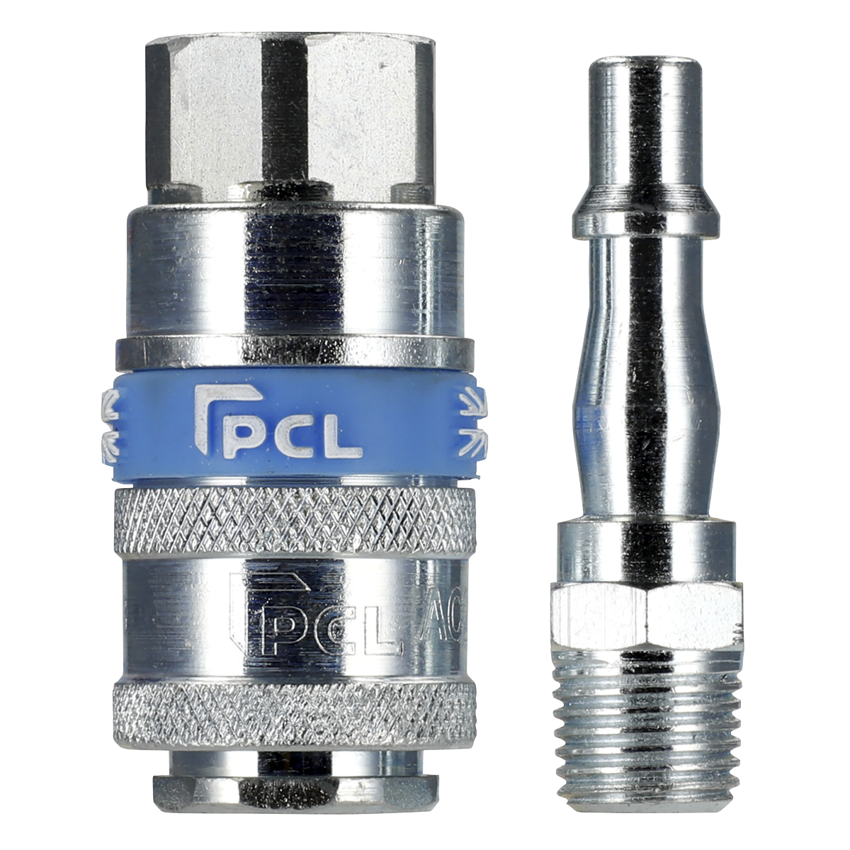 PCL AC61 PCL Air Tool Coupling Kit 1/4"BSPT 2pc