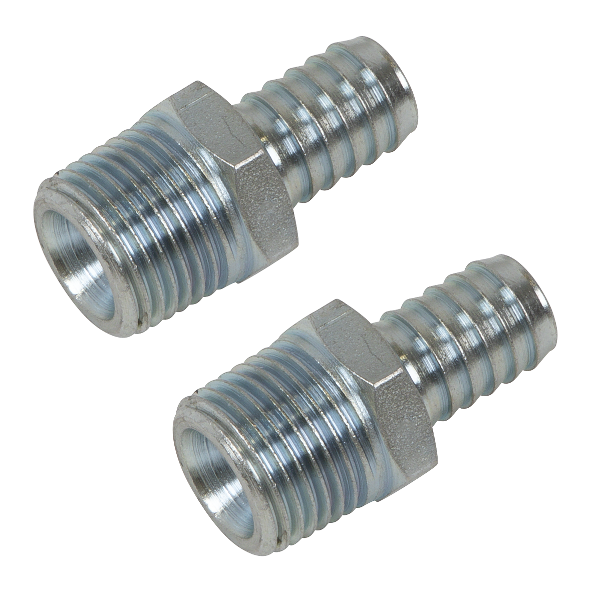 PCL AC99 PCL Screwed Tailpiece Male 1/2"BSPT - 1/2" Hose - Pack of 2