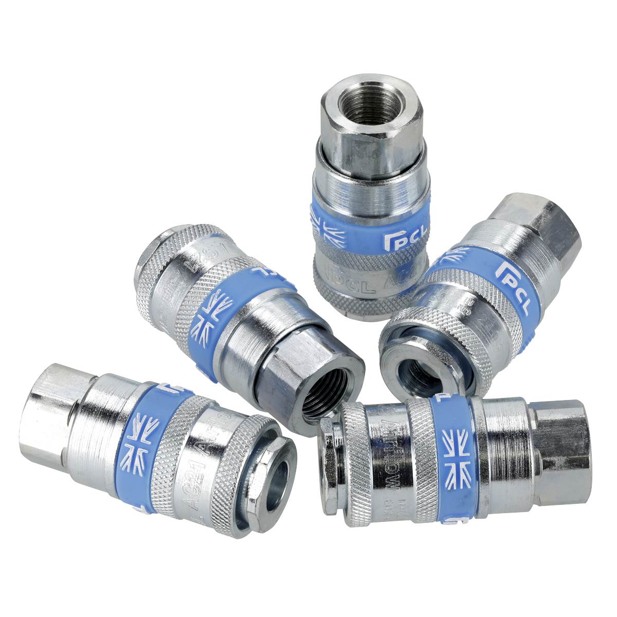 PCL ACP13 PCL Coupling Body Female 1/4"BSPT - Pack of 5