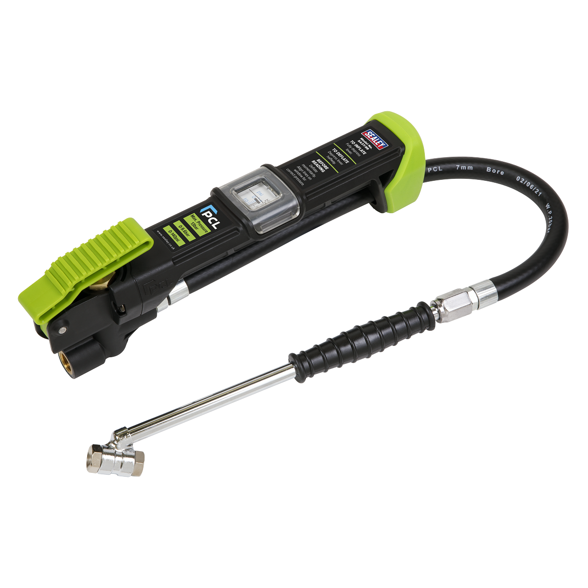 PCL SA37/99 PCL Airlite Eco Tyre Inflator with Twin Push-On Connector
