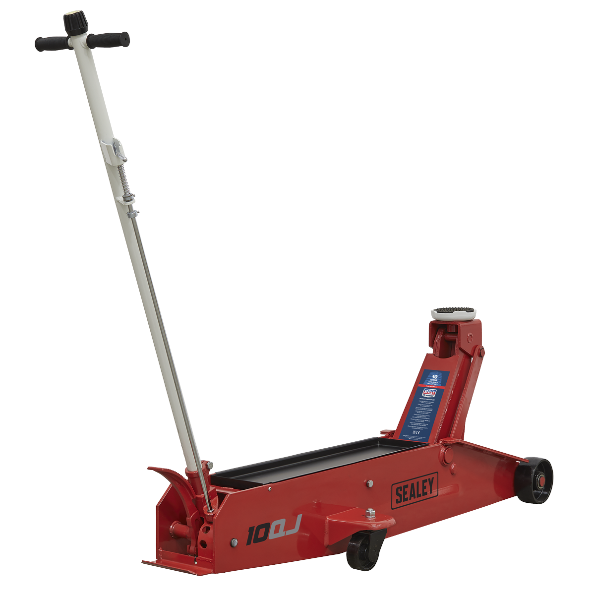 Premier 10QJ Premier Long Reach Trolley Jack 10 Tonne
