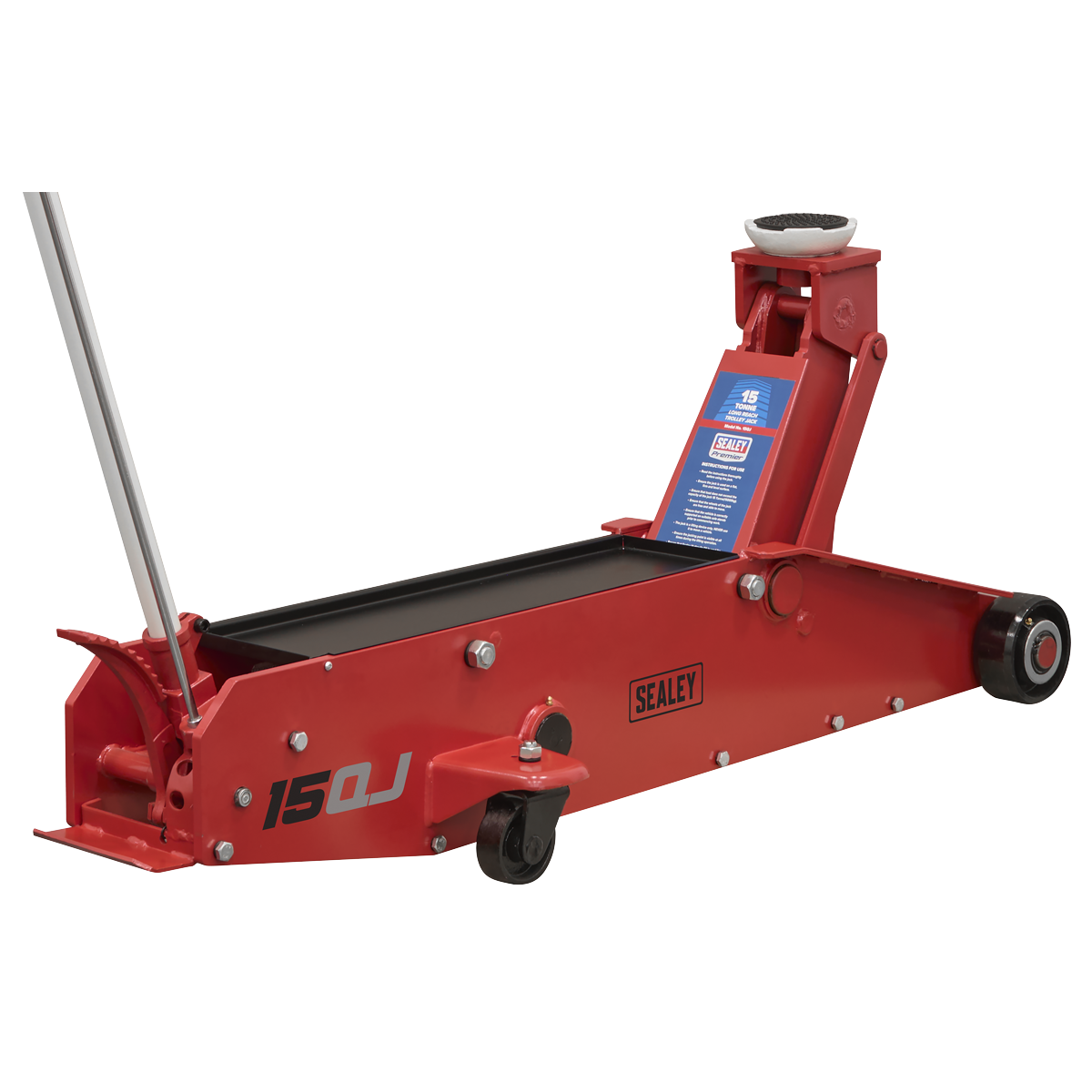 Premier 15QJ Premier Long Reach Trolley Jack 15 Tonne