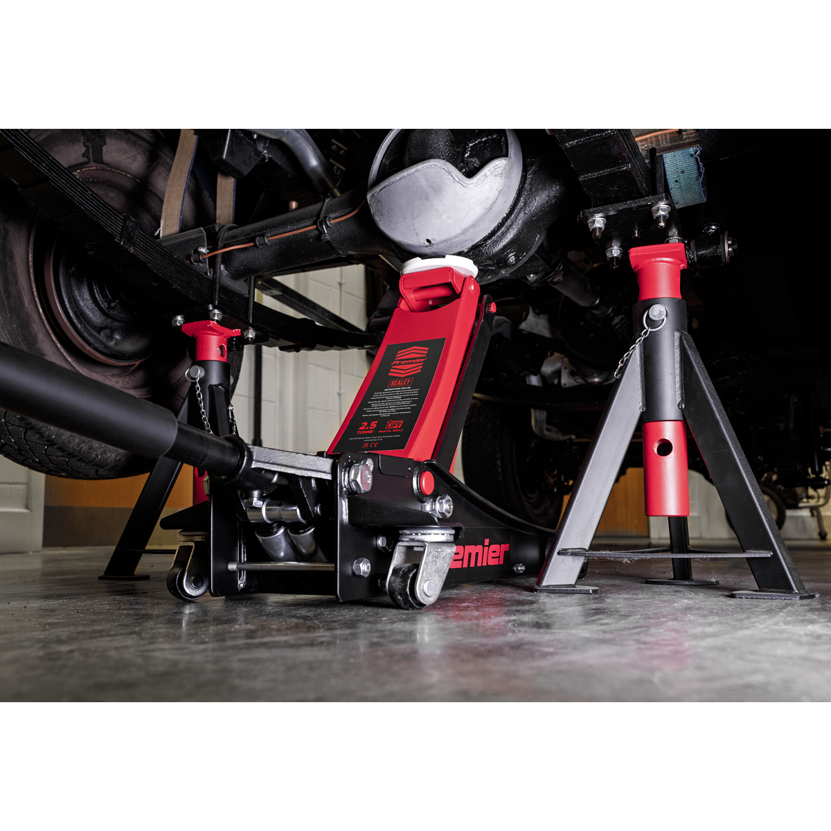 Premier 2500LE Premier Low Profile Trolley Jack with Rocket Lift 2.5 Tonne