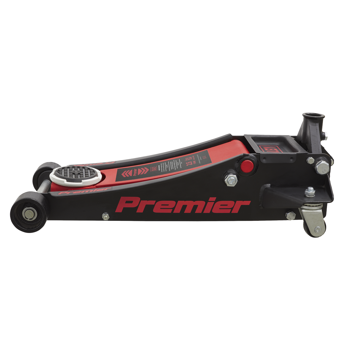 Premier 2500LE Premier Low Profile Trolley Jack with Rocket Lift 2.5 Tonne
