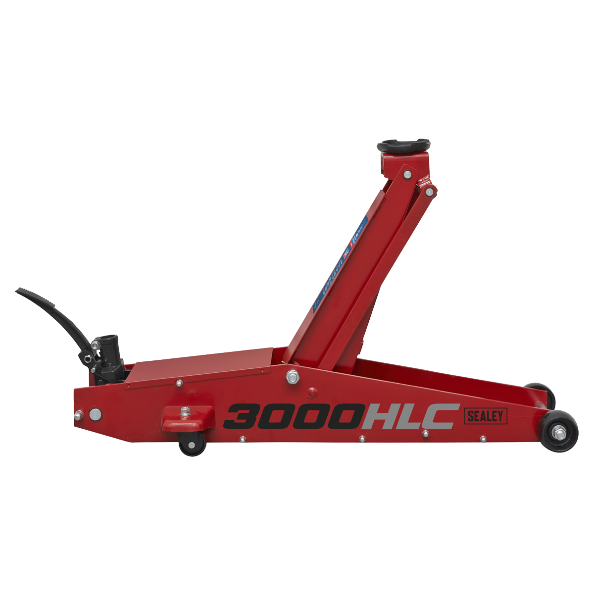 Premier 3000HLC Premier Long Reach High Lift Trolley Jack 3 Tonne