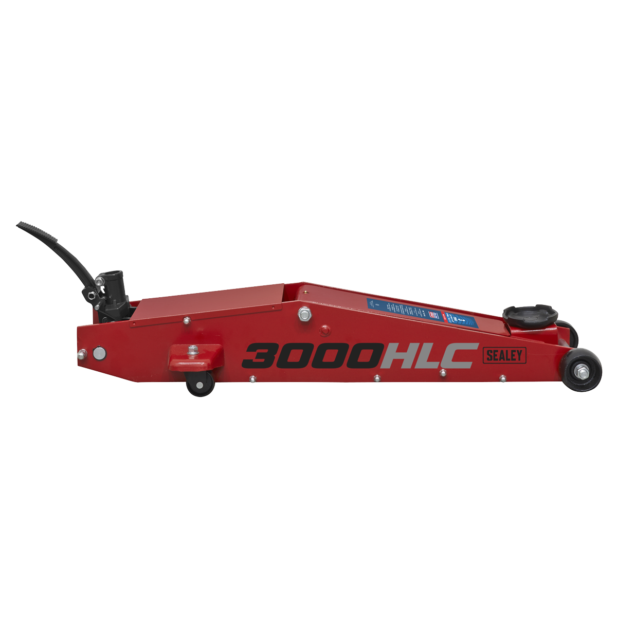 Premier 3000HLC Premier Long Reach High Lift Trolley Jack 3 Tonne