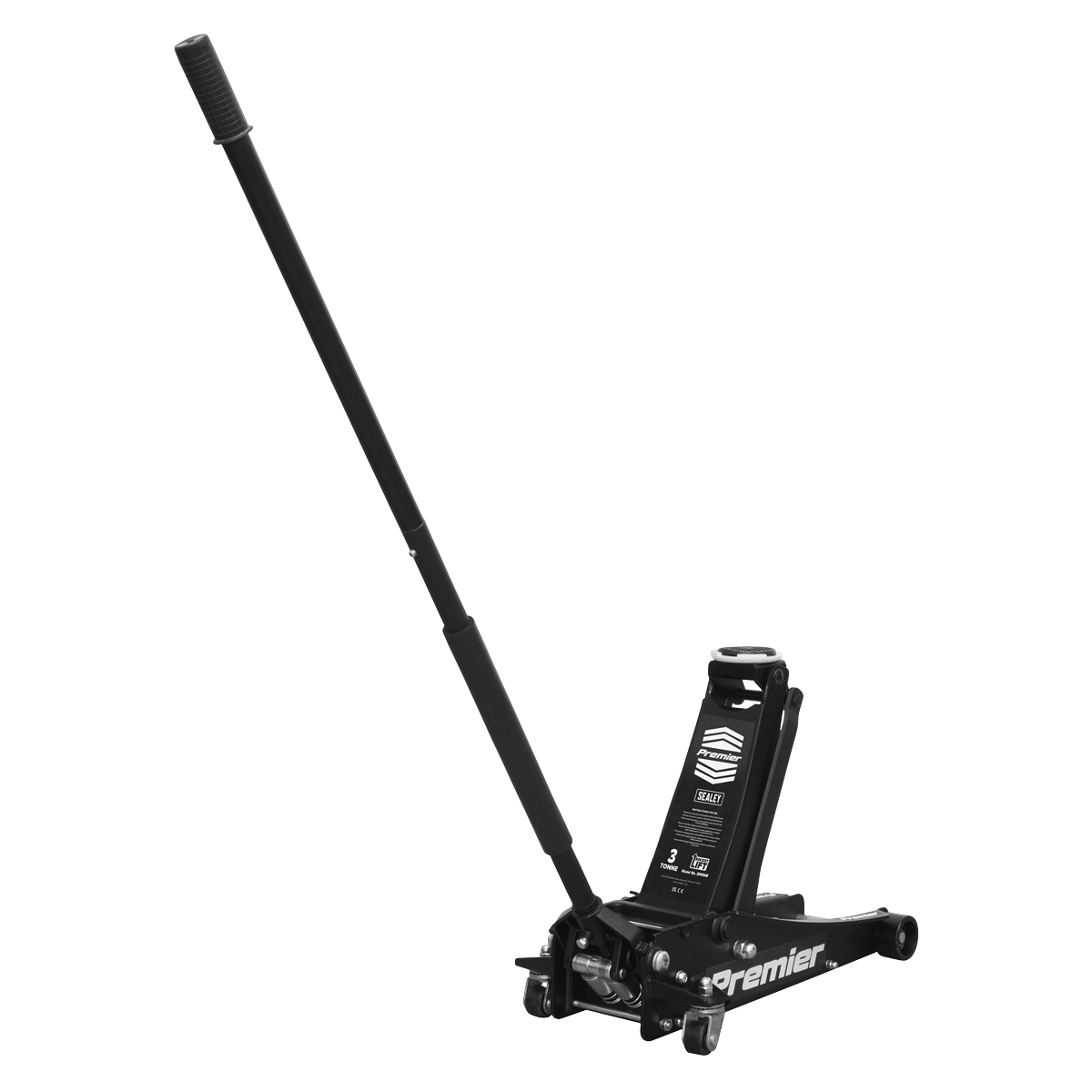 Premier 3040ABCOMBO Premier Trolley Jack 3 Tonne & Axle Stands (Pair) 3 Tonne per Stand Combo