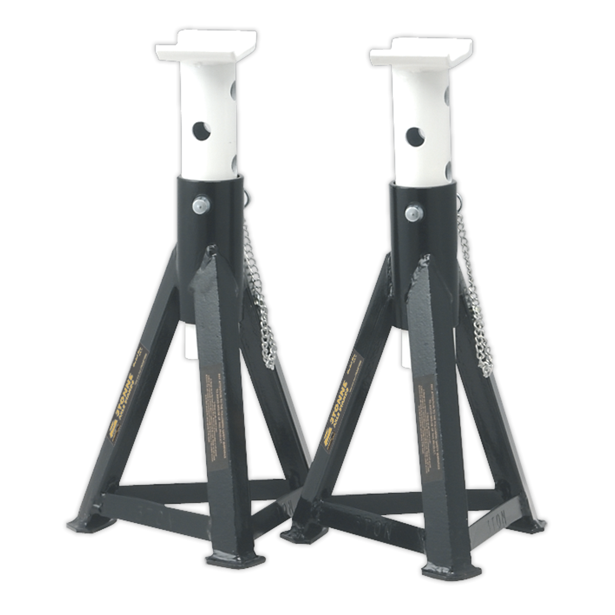 Premier 3040ABCOMBO Premier Trolley Jack 3 Tonne & Axle Stands (Pair) 3 Tonne per Stand Combo