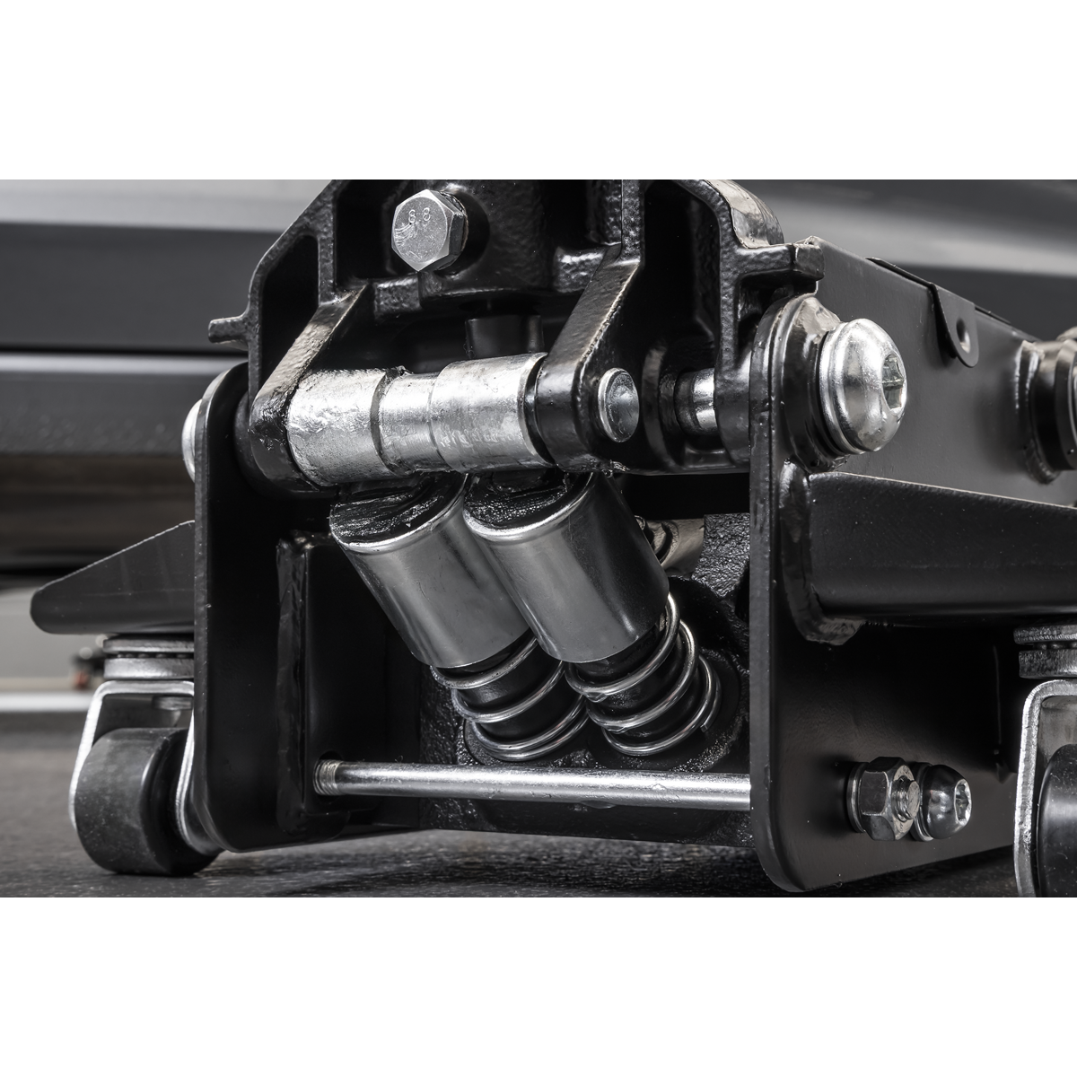 Premier 3040AB Premier Low Profile Trolley Jack with Rocket Lift 3 Tonne - Black