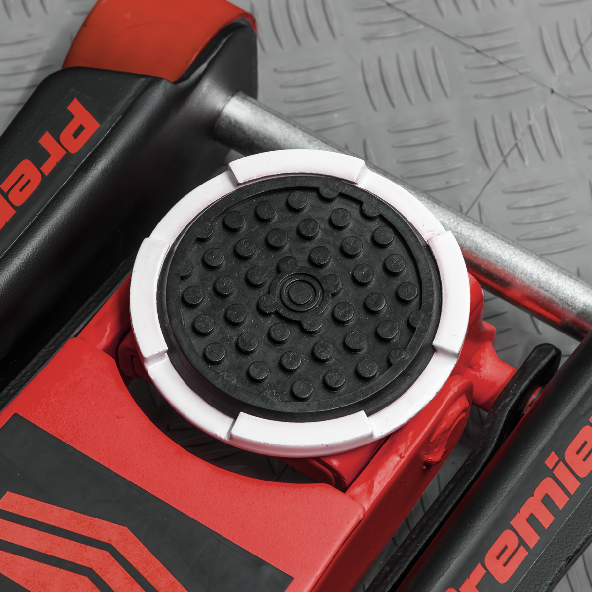 Premier 3040AR Premier Low Profile Trolley Jack with Rocket Lift 3 Tonne - Red