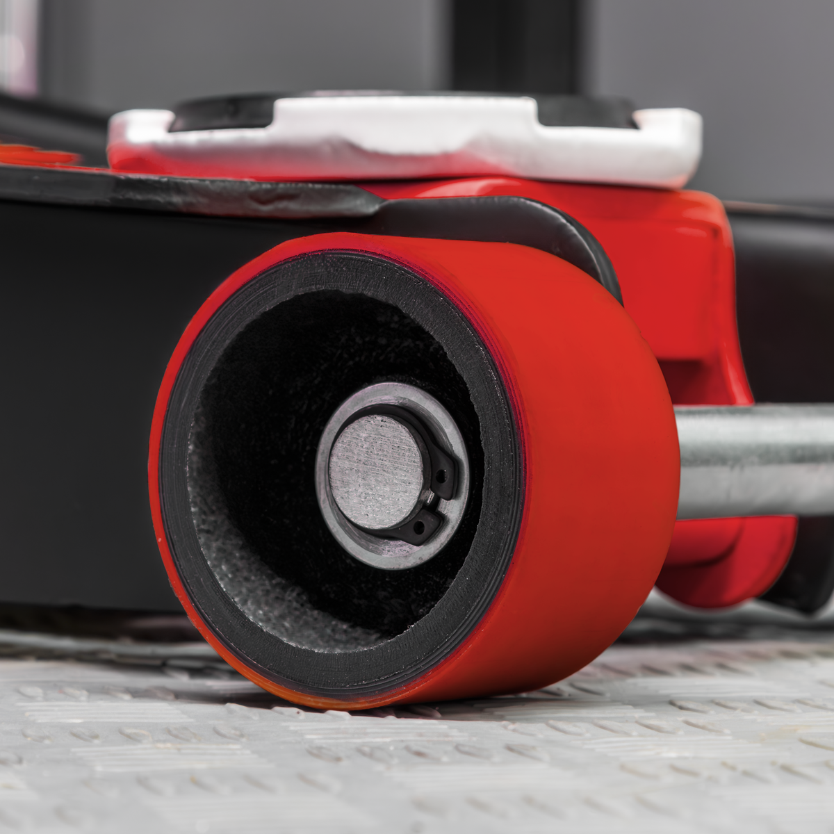 Premier 3040AR Premier Low Profile Trolley Jack with Rocket Lift 3 Tonne - Red