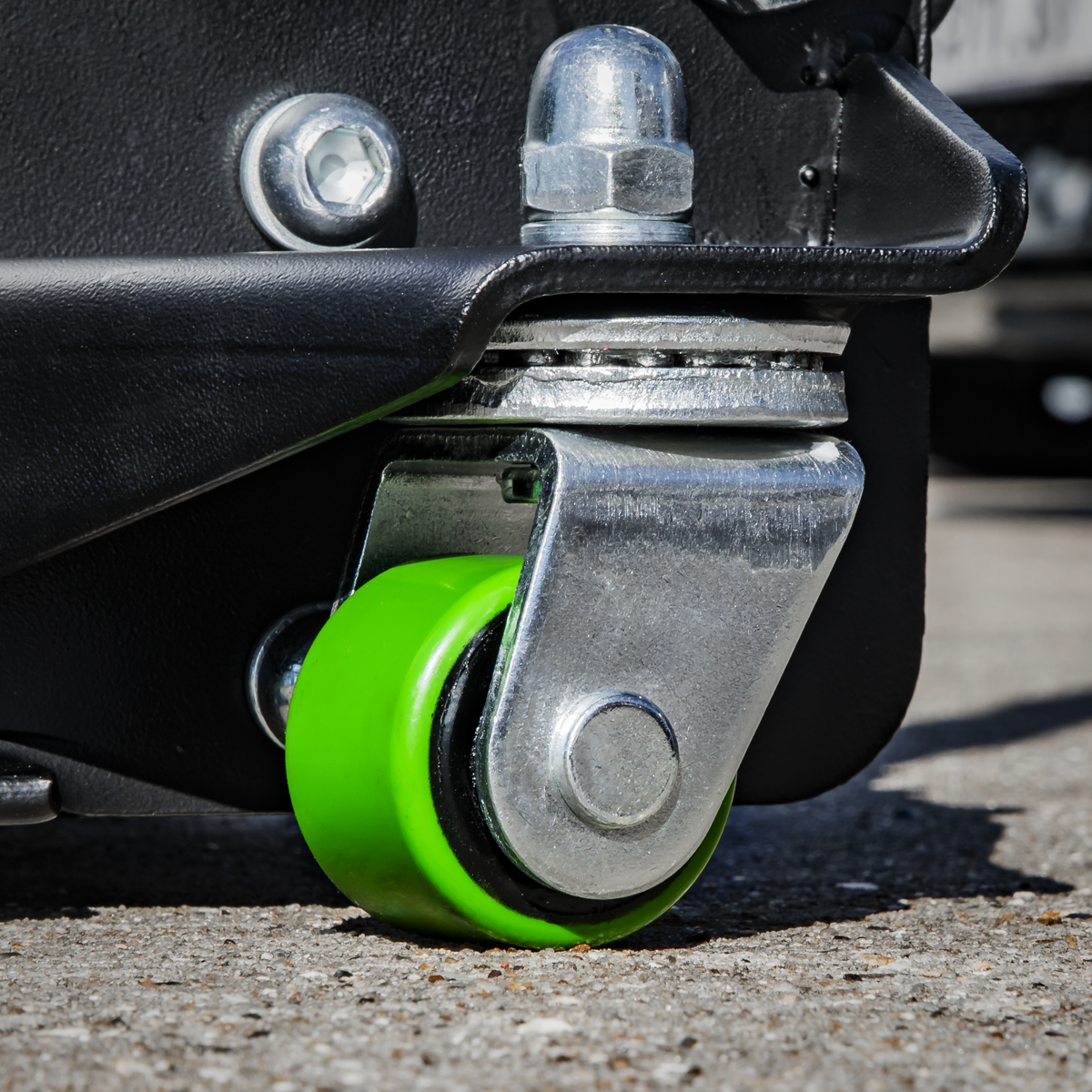 Premier 4040AG Premier Low Profile Trolley Jack with Rocket Lift 4 Tonne - Green