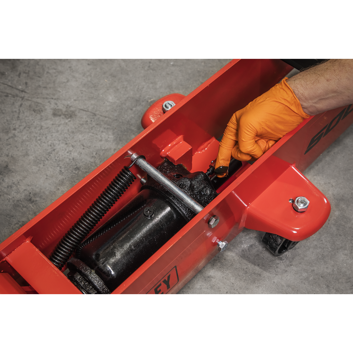 Premier 5001 Premier Long Reach Trolley Jack 5 Tonne