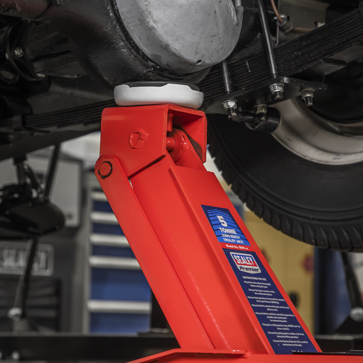 Premier 5001 Premier Long Reach Trolley Jack 5 Tonne