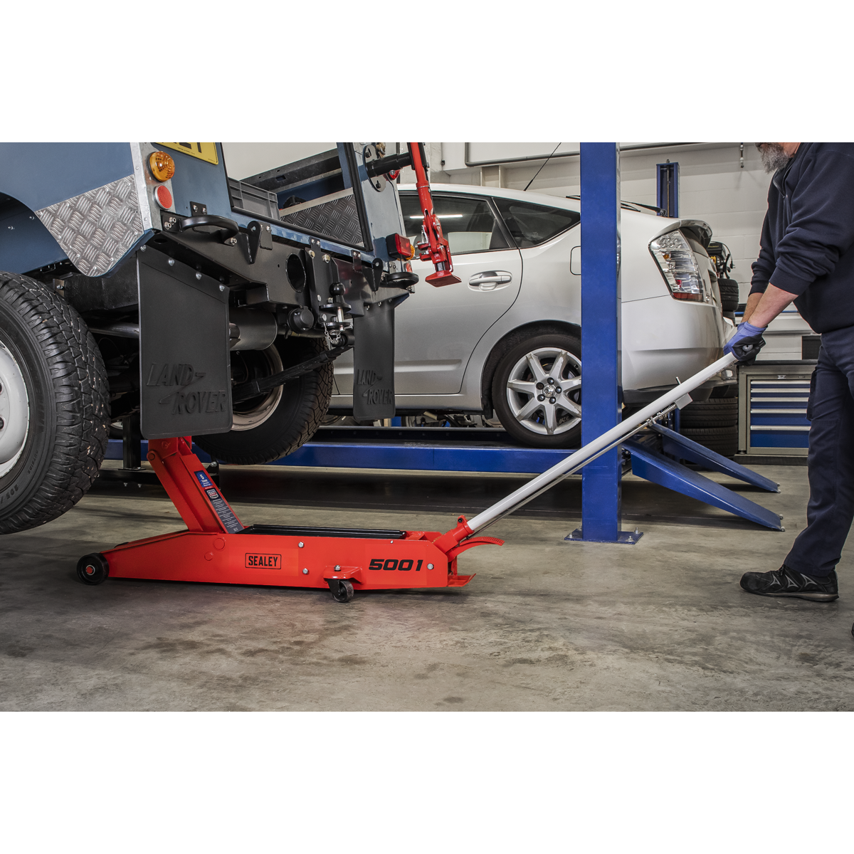 Premier 5001 Premier Long Reach Trolley Jack 5 Tonne