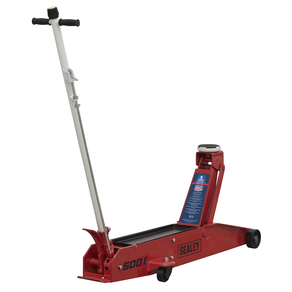 Premier 5001 Premier Long Reach Trolley Jack 5 Tonne