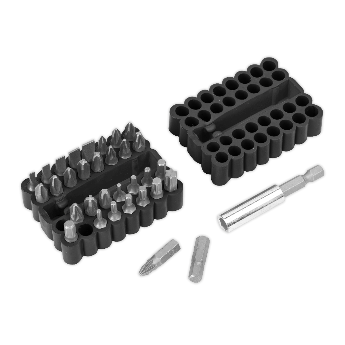 Premier AK110 Premier Power Tool Bit & Magnetic Adaptor Set 33pc