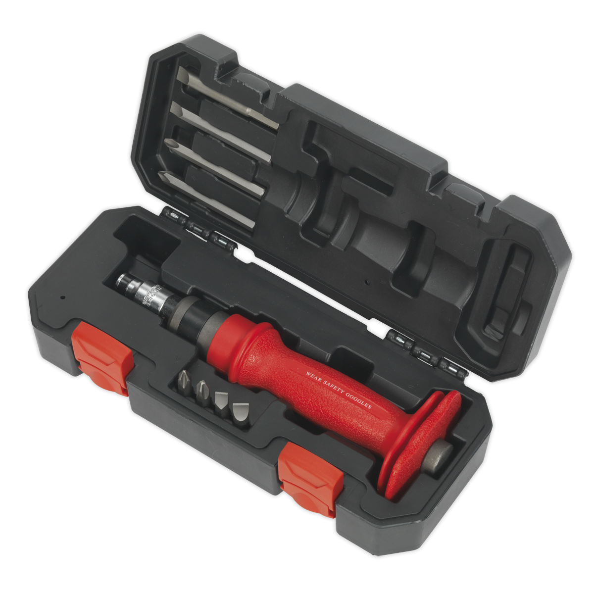 Premier AK2084 Premier Heavy-Duty Impact Driver Set with Protection Grip 10pc