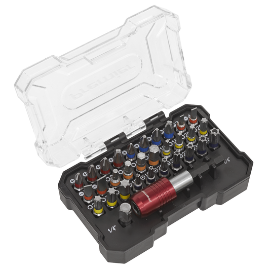 Premier AK2110 Premier Colour-Coded Power Tool Bit Set 32pc