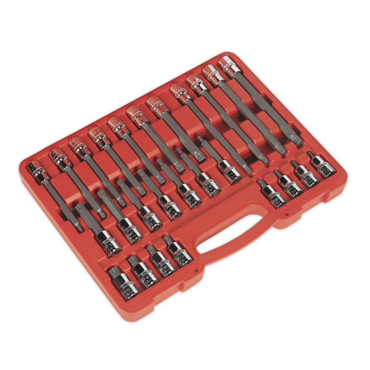Premier AK2195 Premier Spline Socket Bit Set 1/2"Sq Drive 26pc