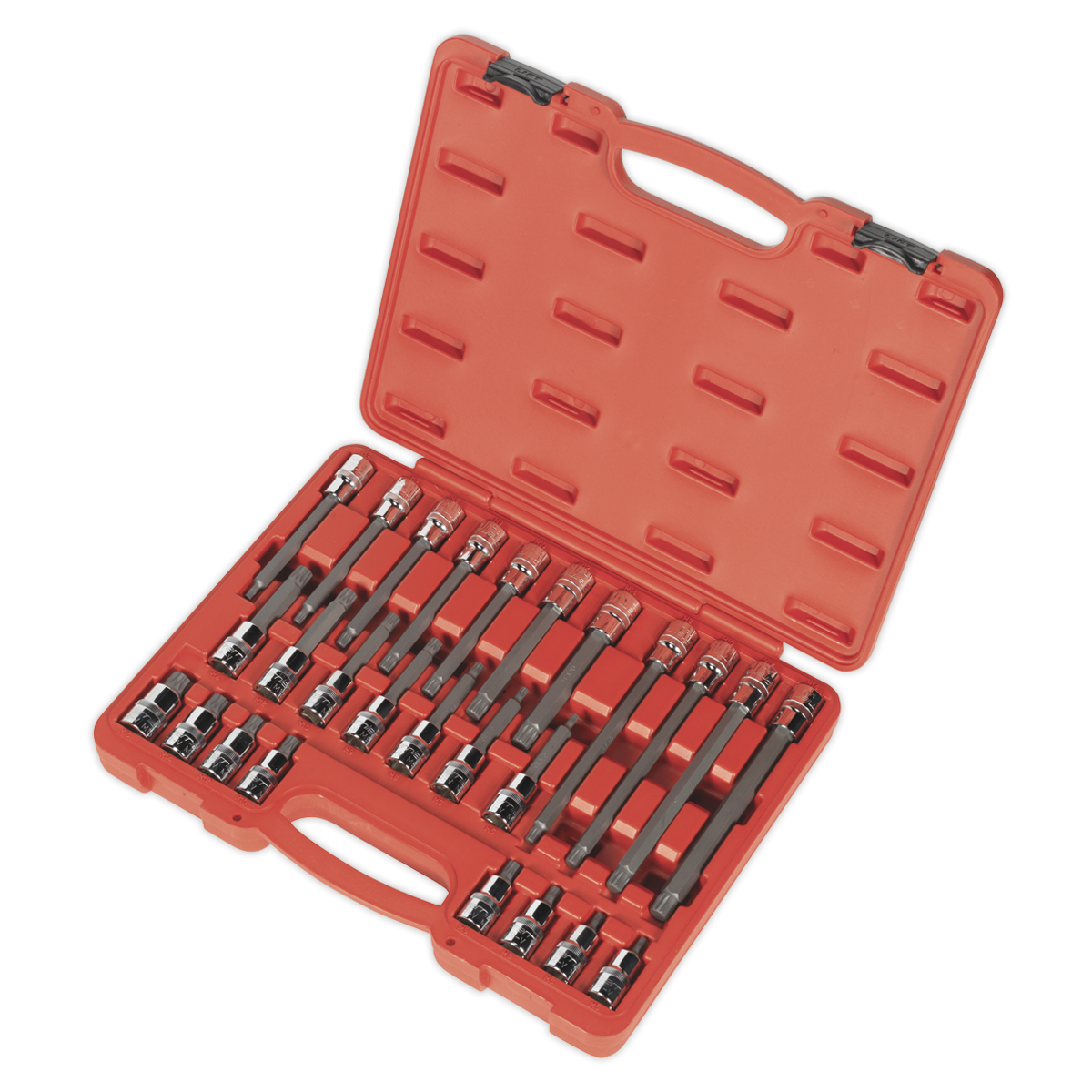 Premier AK2195 Premier Spline Socket Bit Set 1/2"Sq Drive 26pc
