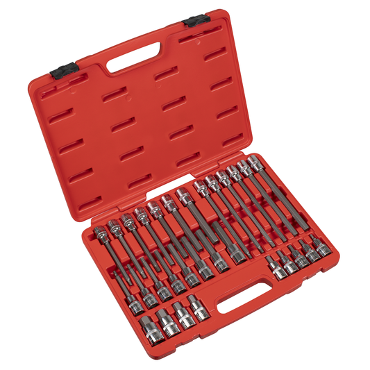 Premier AK2196 Hex Socket Bit Set 30pc 1/2"Sq Drive