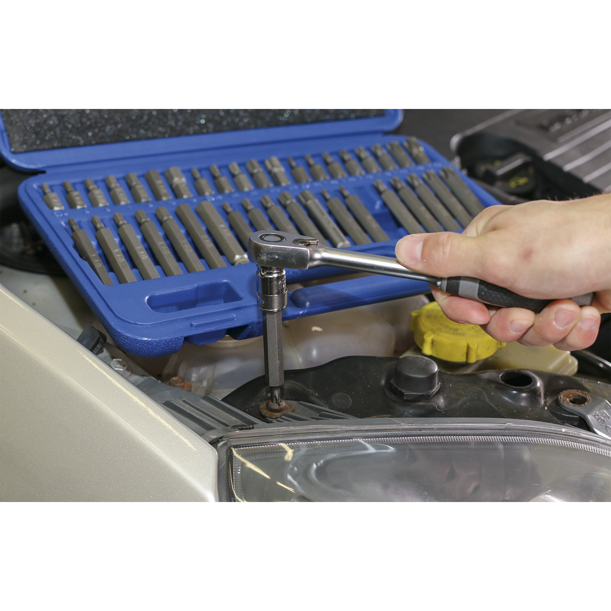 Premier AK219 Premier TRX-Star*/Hex/Spline Bit Set 3/8" & 1/2"Sq Drive 42pc