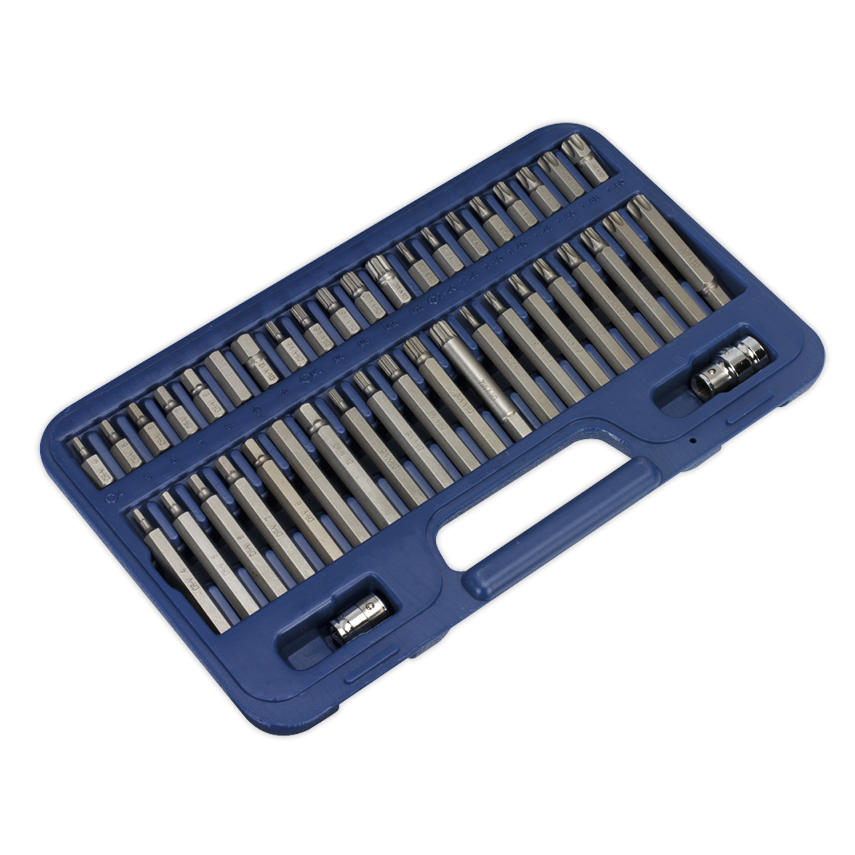 Premier AK219 Premier TRX-Star*/Hex/Spline Bit Set 3/8" & 1/2"Sq Drive 42pc