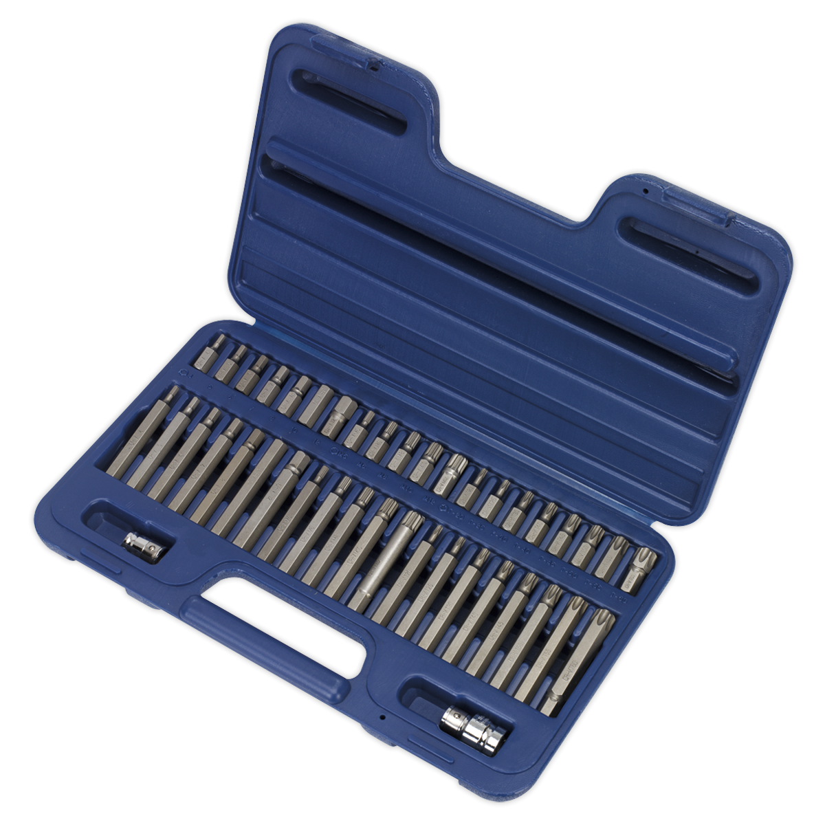 Premier AK219 Premier TRX-Star*/Hex/Spline Bit Set 3/8" & 1/2"Sq Drive 42pc