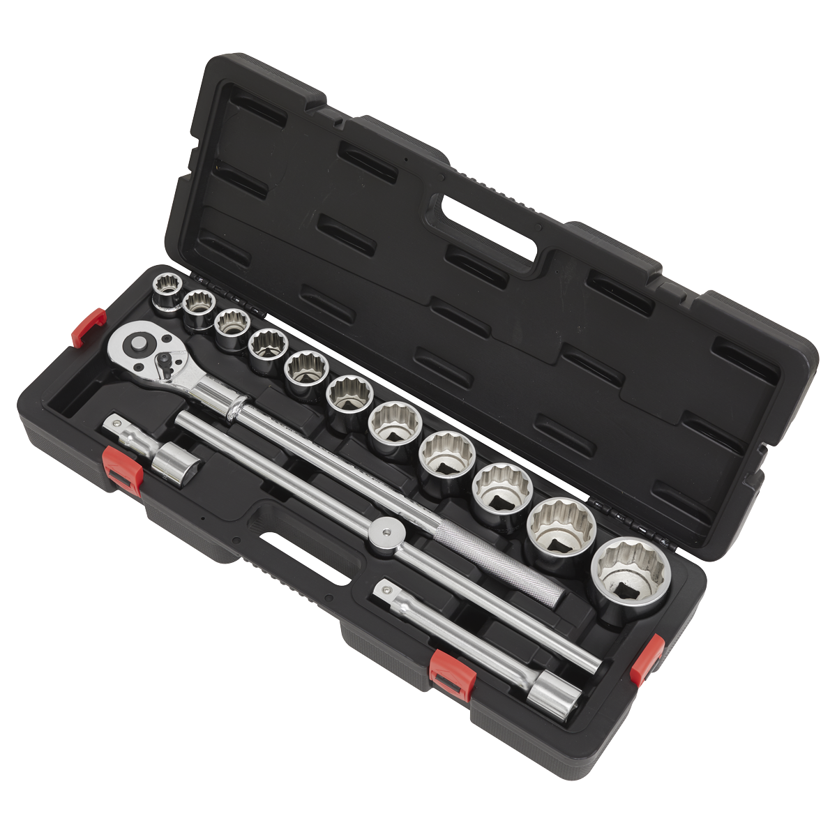 Premier AK2583 Premier Socket Set 3/4"Sq Drive 12-Point 15pc