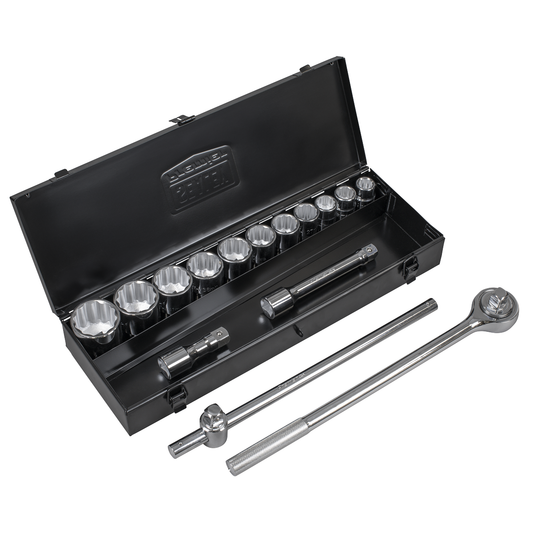 Premier AK2585 Premier Socket Set 3/4"Sq Drive 12-Point 15pc