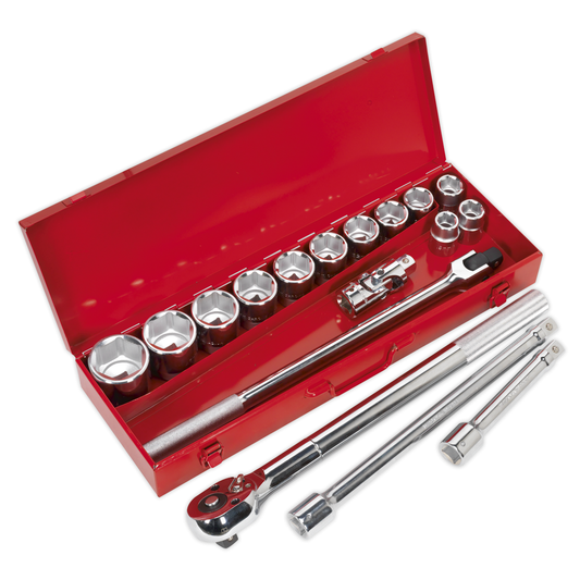 Premier AK2597 Premier Socket Set 3/4"Sq Drive 17pc