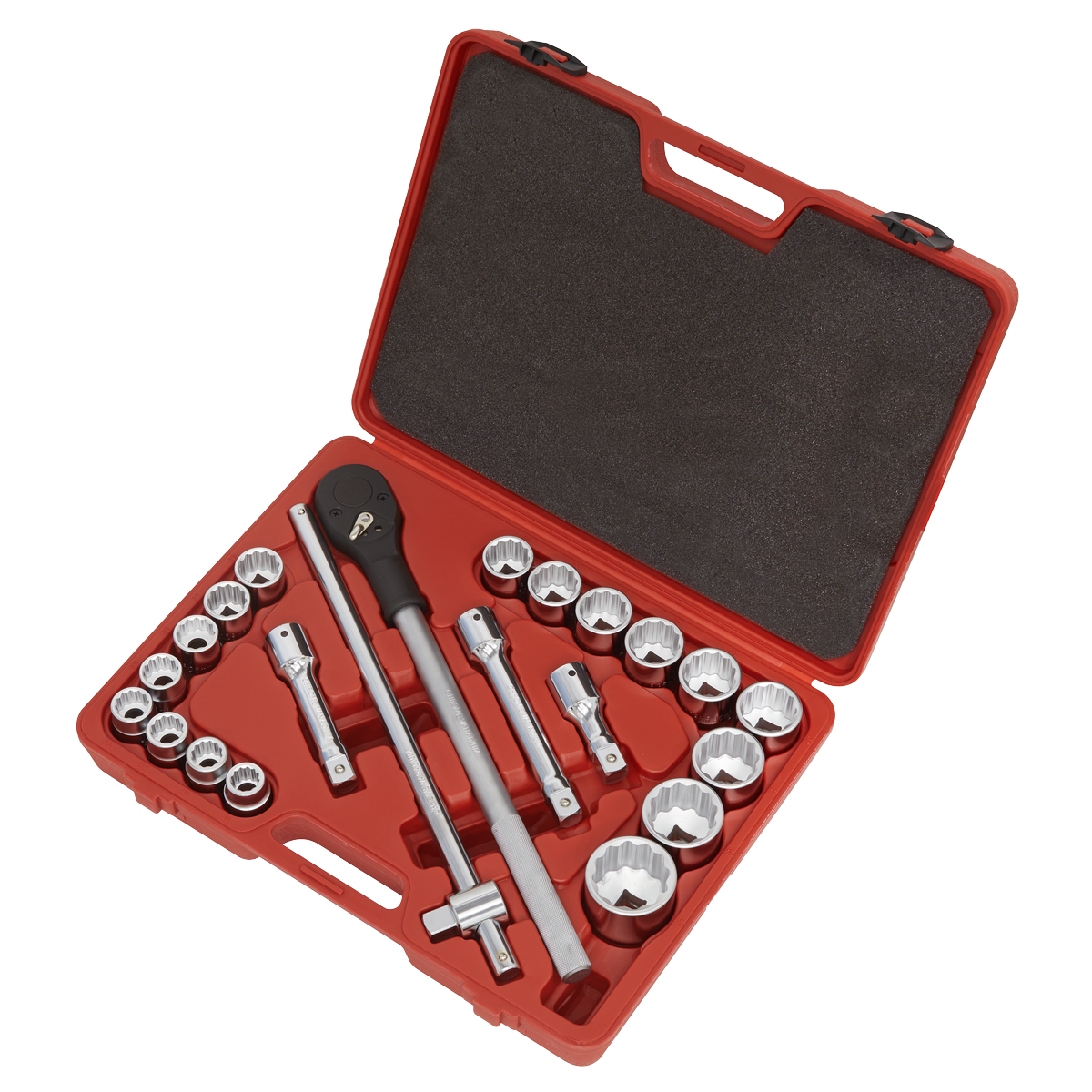 Premier AK2598 Premier Socket Set 3/4"Sq Drive 12-point 22pc