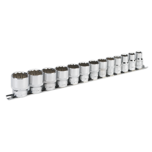Premier AK2674 Premier Imperial Socket Set 1/2"Sq Drive 12-point 13pc