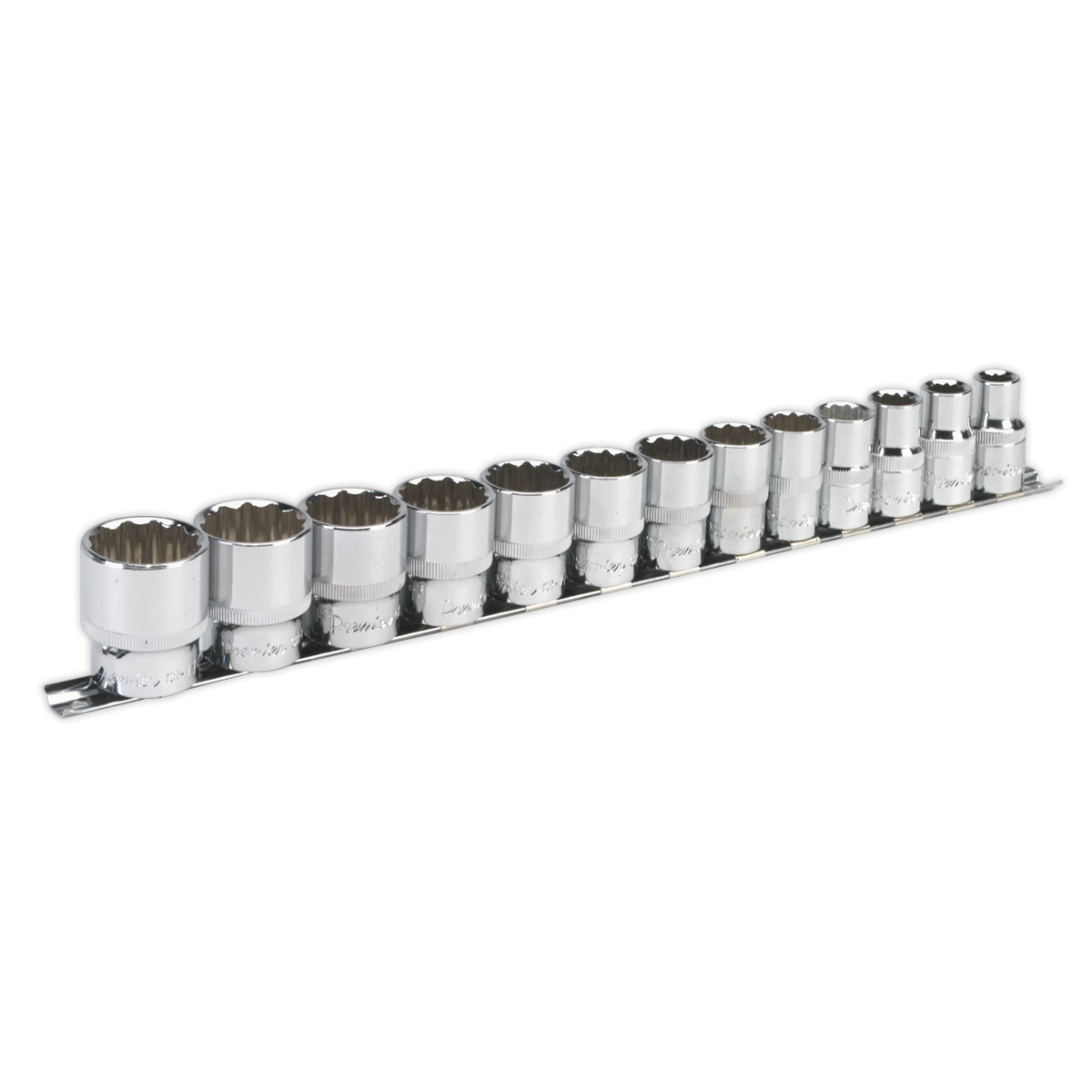 Premier AK2674 Premier Imperial Socket Set 1/2"Sq Drive 12-point 13pc
