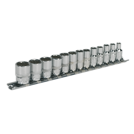 Premier AK2680 Premier Socket Set 1/4"Sq Drive 12-point 13pc