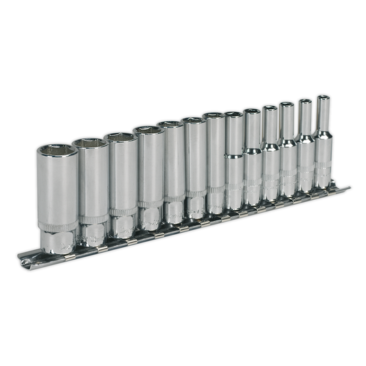 Premier AK2692 Premier Deep Socket Set 1/4"Sq Drive 13pc