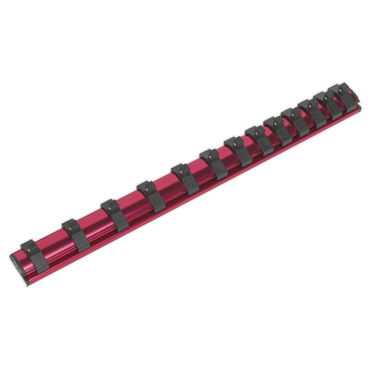 Premier AK27082 Premier Magnetic Socket Retaining Rail with 13 Clips 1/4"Sq Drive