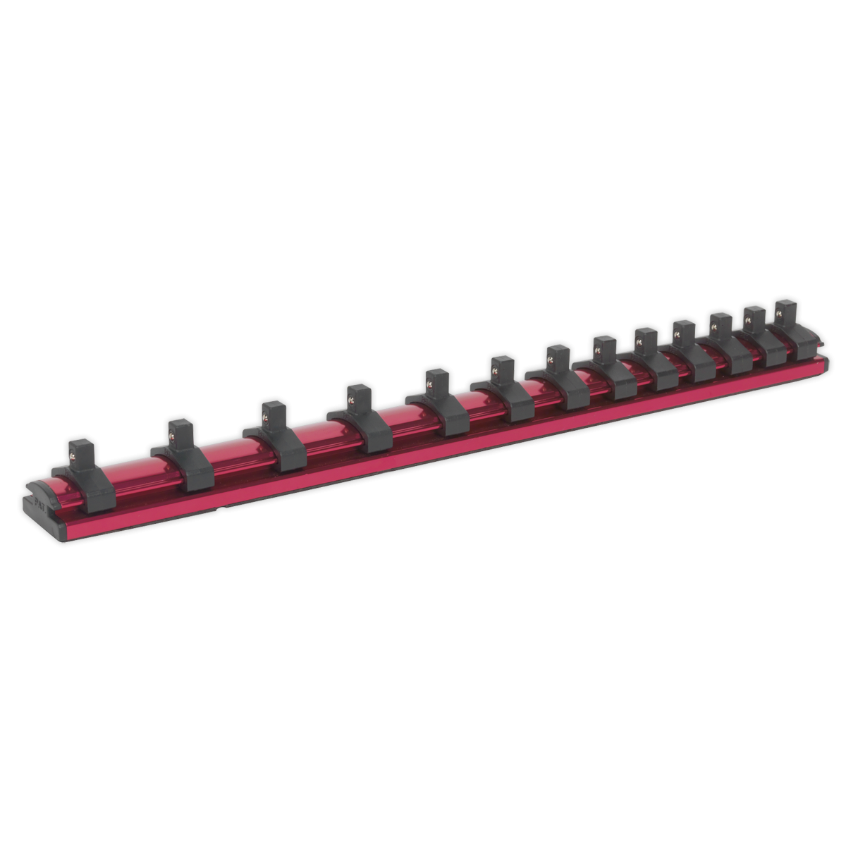 Premier AK27082 Premier Magnetic Socket Retaining Rail with 13 Clips 1/4"Sq Drive