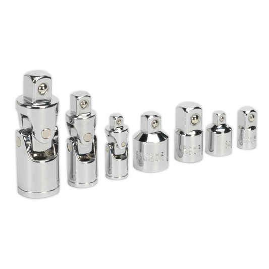 Premier AK2737 Premier Universal Joint & Socket Adaptor Set 7pc