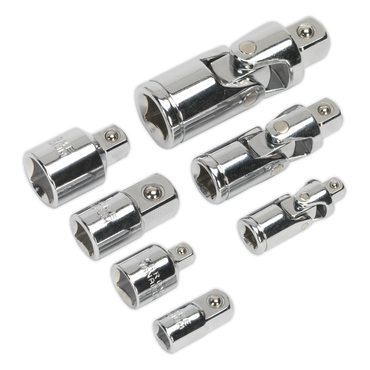 Premier AK2737 Premier Universal Joint & Socket Adaptor Set 7pc