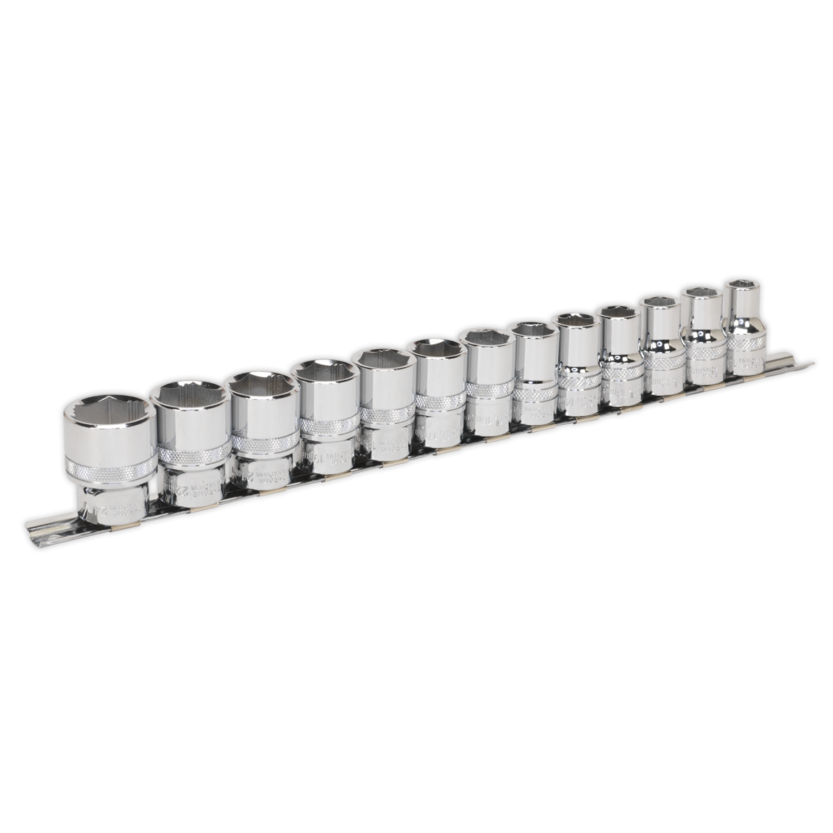 Premier AK2742 Premier Lock-On™ Socket Set 1/2"Sq Drive 13pc