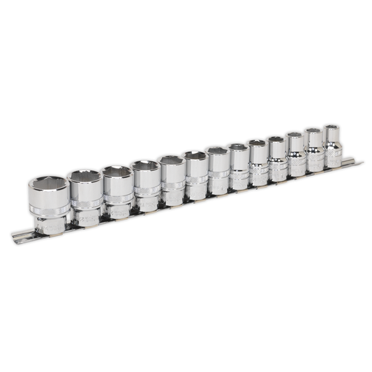 Premier AK2742 Premier Lock-On™ Socket Set 1/2"Sq Drive 13pc