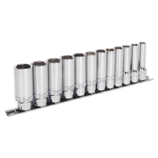 Premier AK2744 Premier Deep Lock-On™ Socket Set 3/8"Sq Drive 12pc