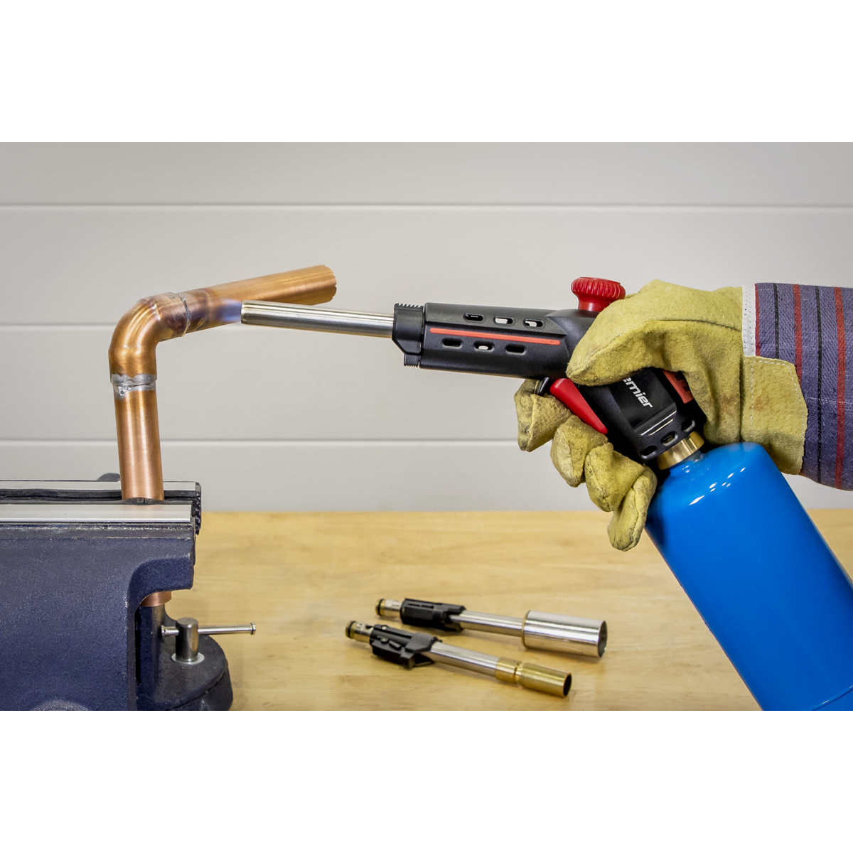 Premier AK2958 Premier 3-In-1 Interchangeable Propane Torch Set