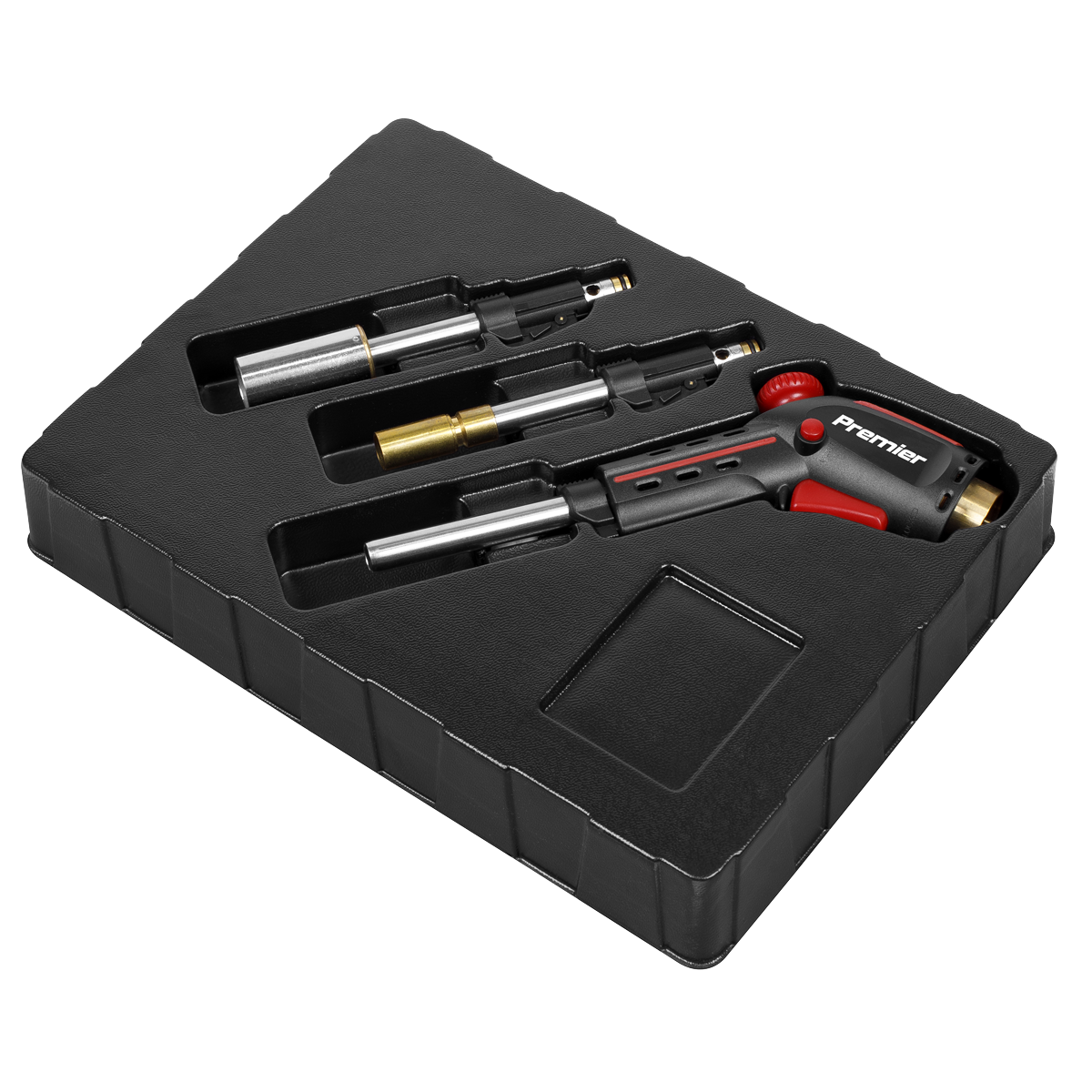 Premier AK2958 Premier 3-In-1 Interchangeable Propane Torch Set