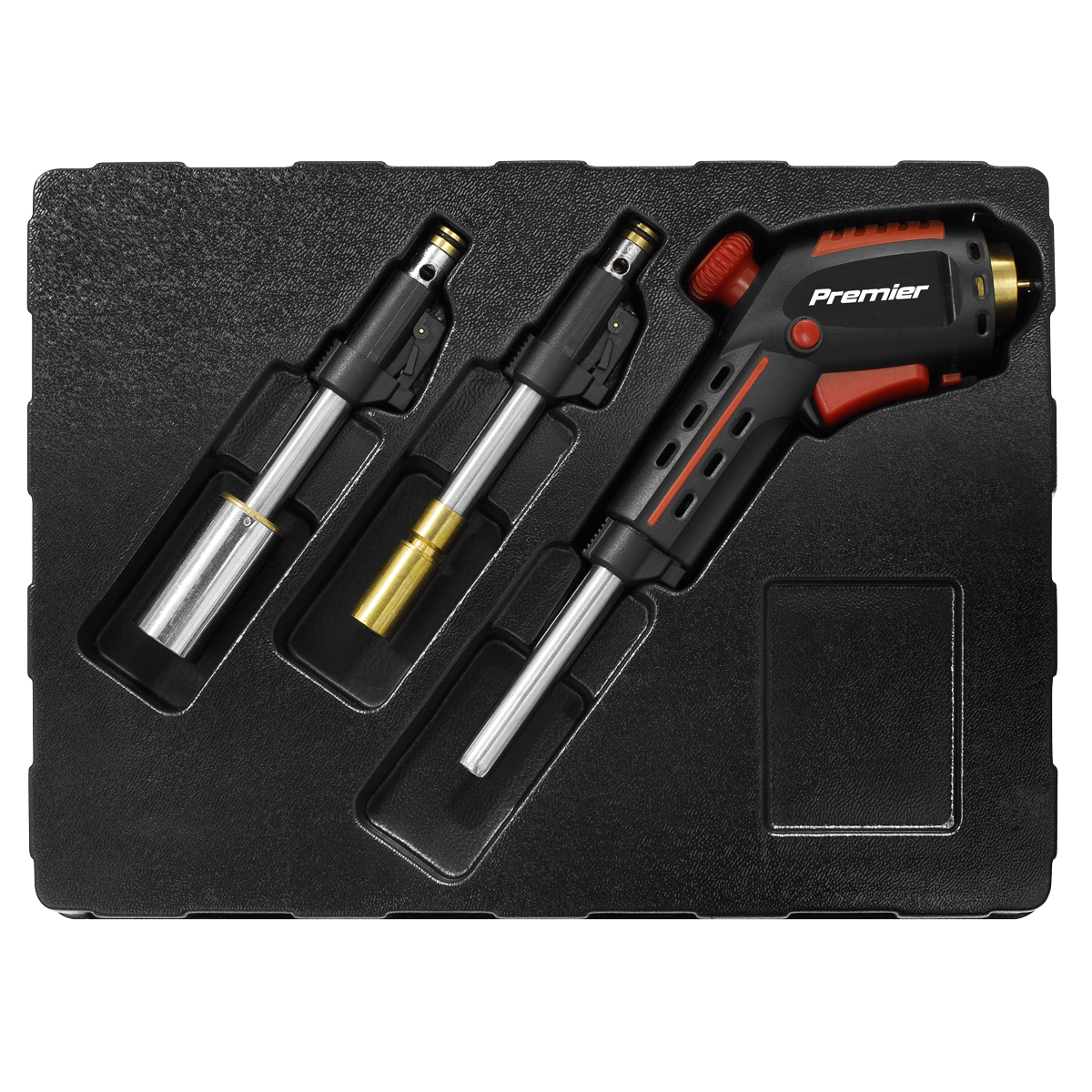 Premier AK2958 Premier 3-In-1 Interchangeable Propane Torch Set